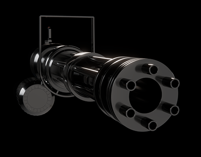 Minigun - 3D Concept Design