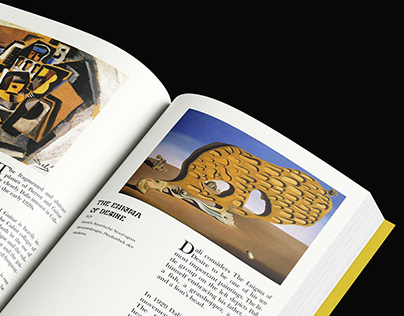 Book Design | Artists of the World - Salvador Dali