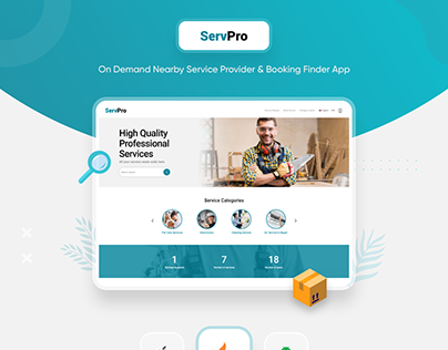 SERVPRO – Nearby Service Provider & Booking Finder App