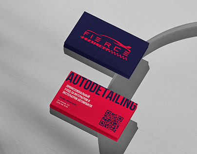 Autodetailing business cards