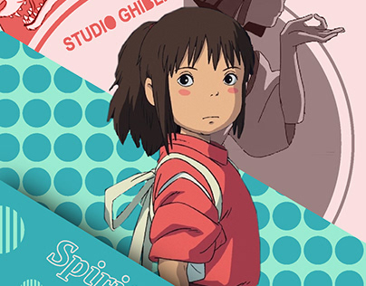 Afiche Estudio Ghibli
