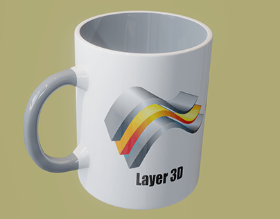 Caneca Layer 3D