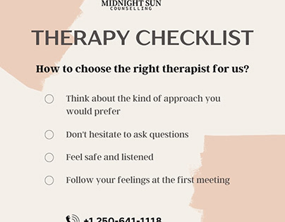 Therapy Checklist