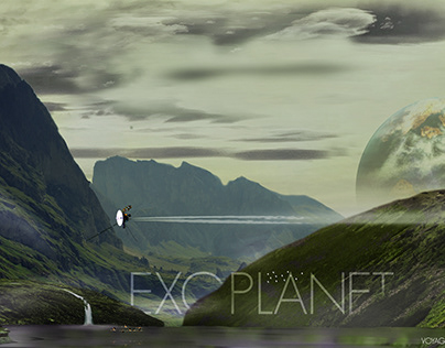 Voyager 2 in Exoplanet (Photoshop Manipulation)