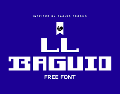 LL BAGUIO Free Font