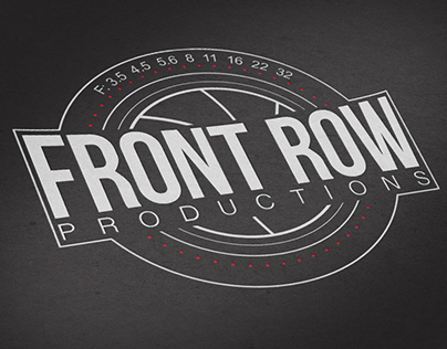Front Row Productions Branding