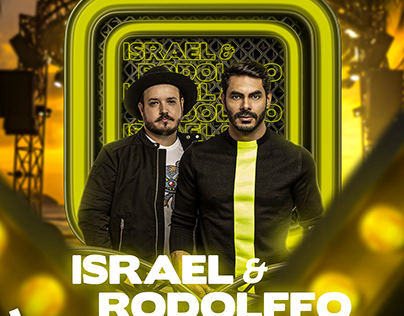 Flyer Sertanejo Israel & Rodolfo