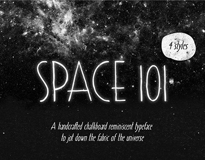 Space 101 Typeface