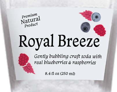 Royal Breeze - Product Package Branding