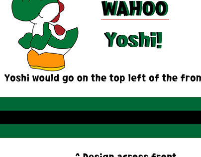 Yoshi (Mario Cart) Sweater Design