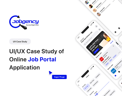 UI/UX Case Study of Online Job Portal Application