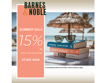 Barnes and Noble Newspaper AD