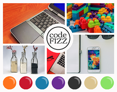 Code Fizz Branding & Mood Board