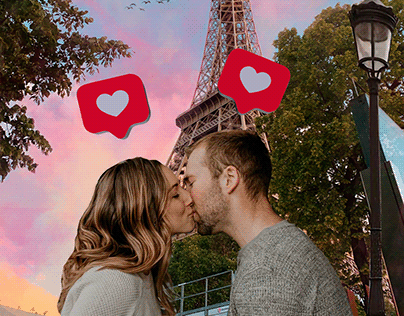 “Amor Sob a Torre Eiffel” 💕🗼