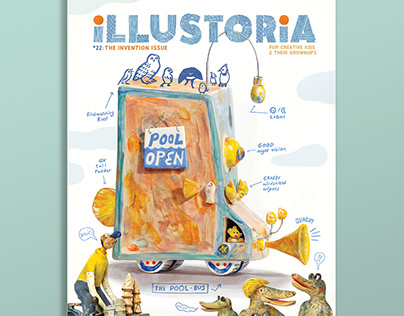 Project thumbnail - Pool Bus for Illustoria Mag#22