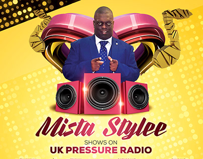 Mista style Poster for Uk Pressure Radio