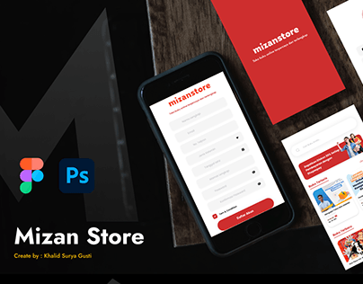Redesign Mizanstore - Digital Fair UI/UX Desain 26.0