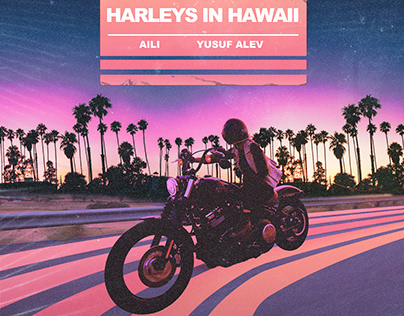 Harleys in Hawaii for LoudKult AB