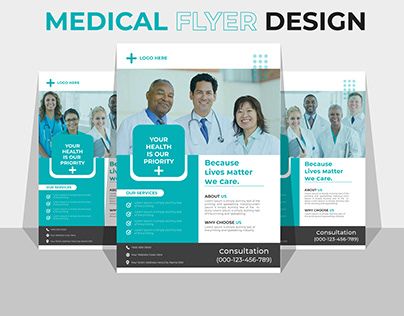 Medical flyer design