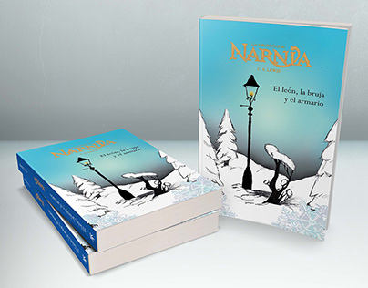 Book Cover Redesign Las Crónicas de Narnia
