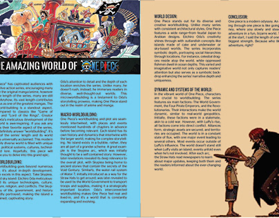 Anime Article Design for Summation 23'