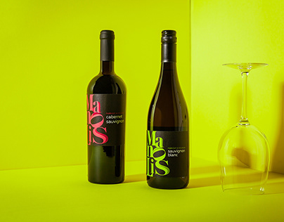 Modern Wine Label Design – Manolis