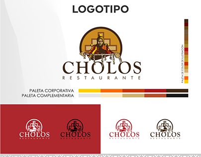 Identidad Corporativa para CHOLOS RESTAURANTE