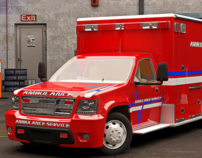 Ambulance Simulator Game's Screenshot