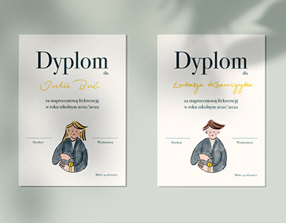 Diplomas for local primary school