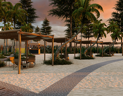 Project thumbnail - PROJECT _ LATA SUNSET _ BEACH FRONT STAGE OASIS