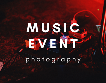 Music event photography