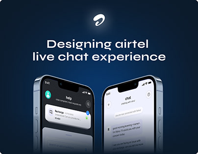 Airtel Live Chat | UX Design Casestudy