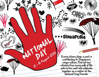 Singapore Discovery Celebrate NDP2010 - Poster