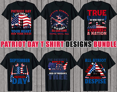 patriot dayT-shirt Design Bundle