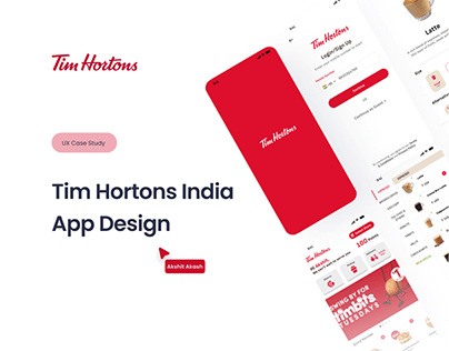 Project thumbnail - Tim Hortons India IOS App Design