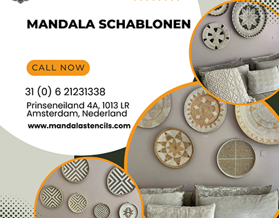 Verschönern Sie Ihre Welt mit Mandala Schablonen!