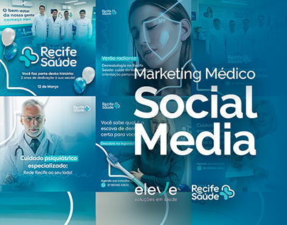 Project thumbnail - Rede Recife Saúde - Social Media e Marketing Médico