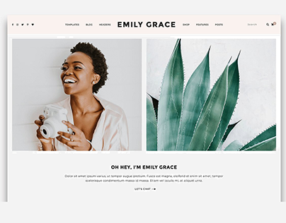 Emily Grace - A Blog & Shop Theme