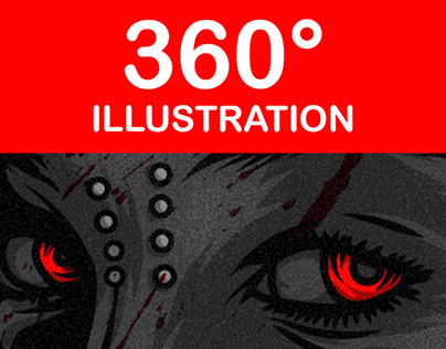 Pop Shop Invasion - 360° Illustration - Halloween