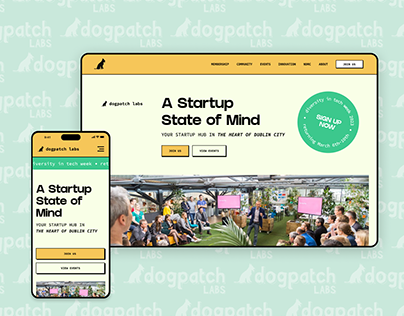 Home Page Redesign - Dogpatch Labs