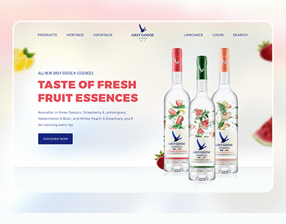 GreyGoose Concept Lending Page