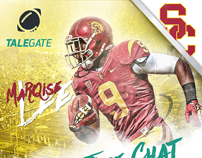 TALEGATE- UCLA vs USC Game Time Chat Graphics