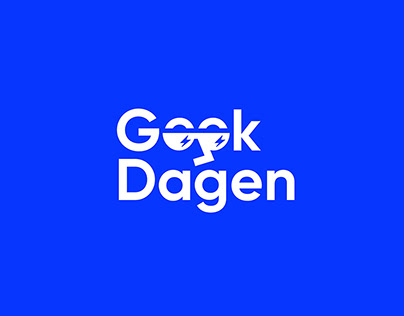 Logo and visual style for Geek Dagen
