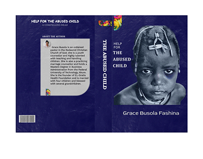 Book cover design for Help for the The Abused Child