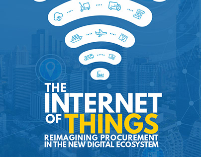 The Internet of Things (IOT) cover page design