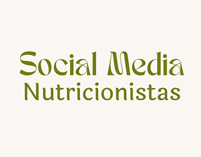 Social Media - Nutricionistas