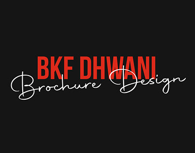 BKF Dhwani Music Festival Brochure Design
