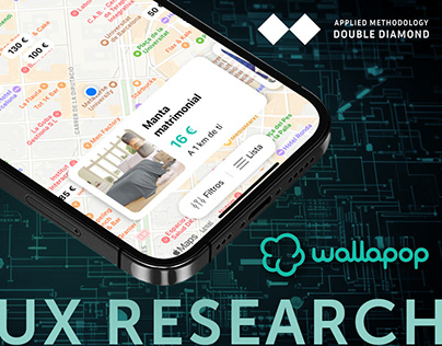 Project thumbnail - Wallapop - UX Research - Map view