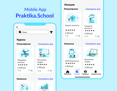 Mobile App Praktika.School