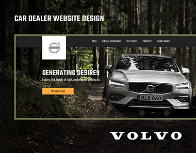 Volvo Dealer Website Design